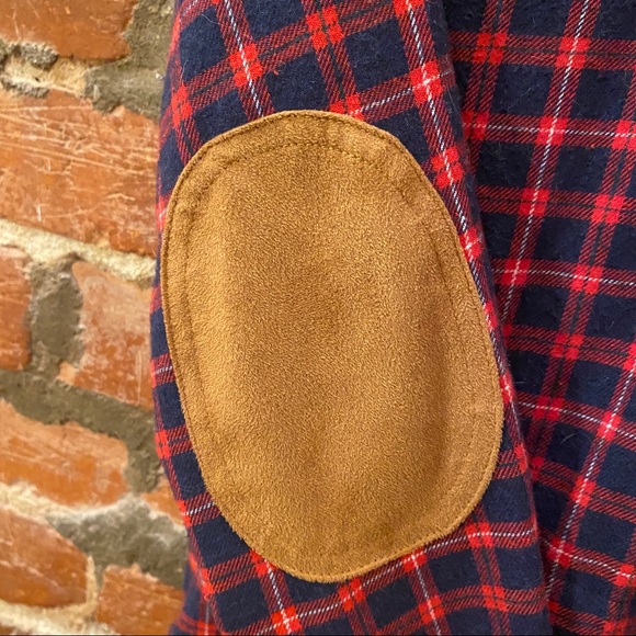 ModCloth Jacket Living Lodge Plaid Red Flannel - Picture 7 of 16